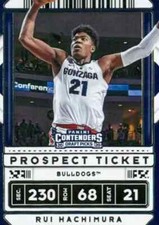2020-21 Panini Contenders Draft Picks - Rui Hachimura #33 Prospect Ticket