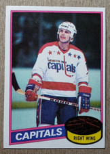 1980-81 Topps Mike Gartner RC #195 Washington Capitals Rookie