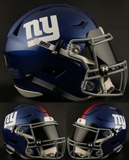 NEW YORK GIANTS NFL Riddell SPEEDFLEX Authentic Gameday Football Helmet