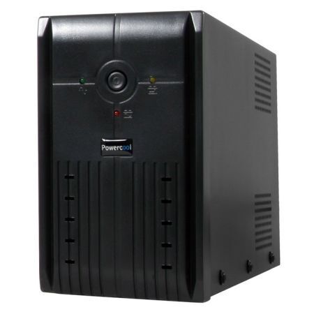 Powercool 650Va Smart Ups 390W Led Display 2 X Uk Plug 2 X Rj45 Usb Retail - Picture 1 of 2