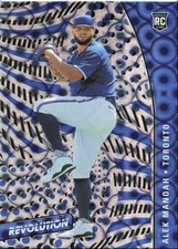 2021 Panini Chronicles Revolution Alek Manoah Rookie Toronto Blue Jays #12