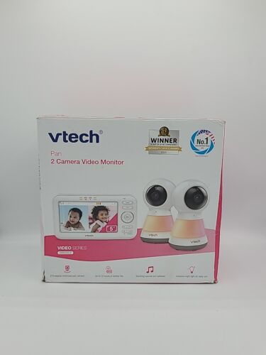 VTech VM5255-2 2 Digitalkamera Video Babyphone mit Pan Zoom und Nachtlicht - Bild 1 von 5