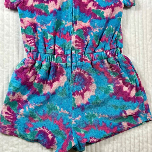 Tucker + Tate Girls Tie Dyed Hooded Swim Beach Cover up Swimsuit Set Lot SZ 5 - Picture 8 of 10