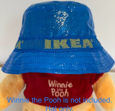 Ikea Blue Bucket Hat Knorva Frakta Sun hat Rain Hat Fun Gift Hat
