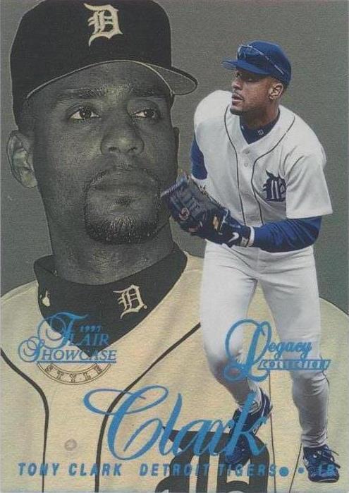 Tony Clark Detroit Tigers Baseball Sports Trading Cards