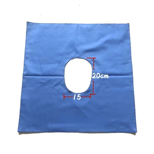 Envoltura médica de algodón azul transpirable instrumentos quirúrgicos tela cortina quirúrgica - Imagen 9 de 15