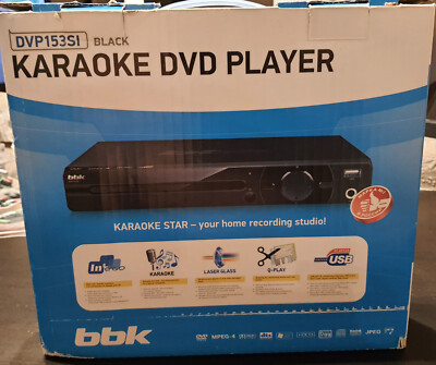 BBK DVP 153 SI CD/DVD-Player 220V karaoke MP3, WMA, MPEG4 + DVDs mit Liedern