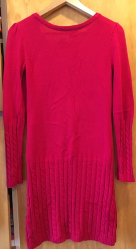 Baby Phat Juniors/Women’s Knit Sweater Dress Y2K Cotton Acrylic Red Size XL - Picture 2 of 4