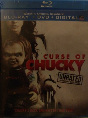 The Curse Of Chucky, Unrated (Blu-ray + DVD) Region A. Sealed