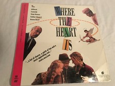 WHERE THE HEART IS OFF BEAT COMEDY LASERDISC TOUCHSTONE HOME VIDEO