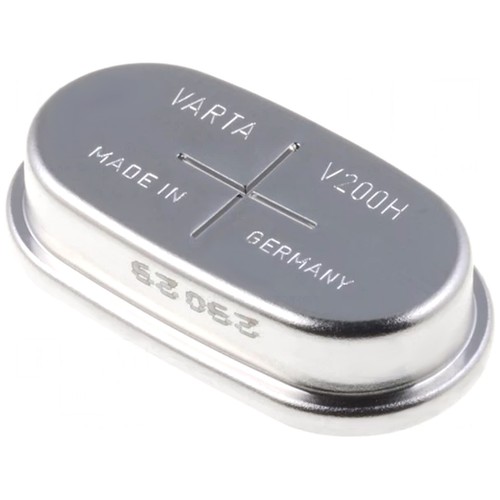 VARTA 2pc V200H 1.2V 200mAh NiMH Button Battery 55620101501 Meter, GPS terminal - Bild 2 von 3