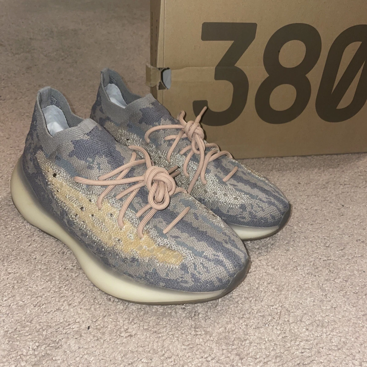 adidas Yeezy Boost 380 Mist Non-Reflective FX9764 Mist Yeezy 380 ...