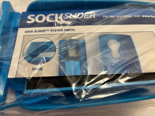 Sock Slider Easy on off Sock Aid Kit Shoe Horn Pain Free No Bending Stretching - Imagen 4 de 7
