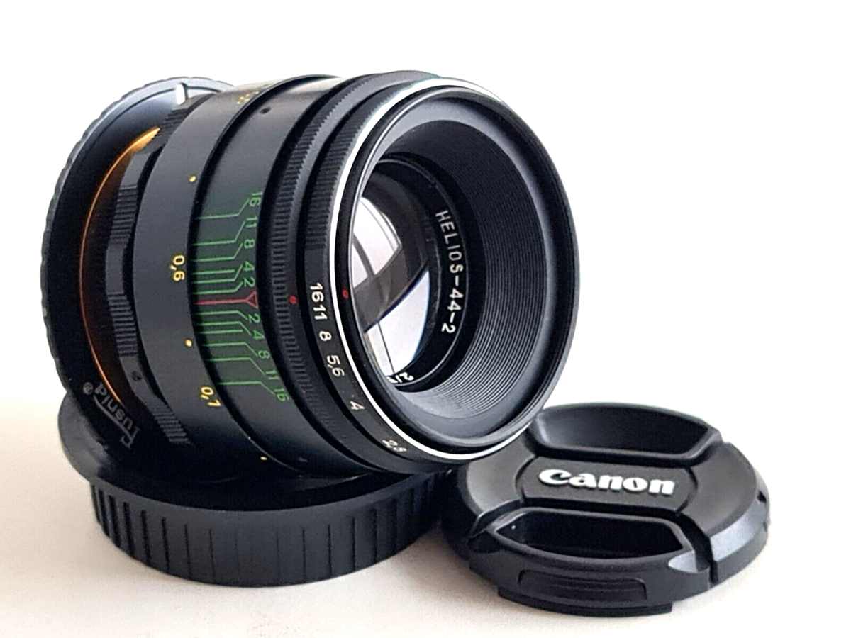 Helios-44-2 58mm F/2.0 USSR Lens For Canon EF EOS !!! s/n: 896508
