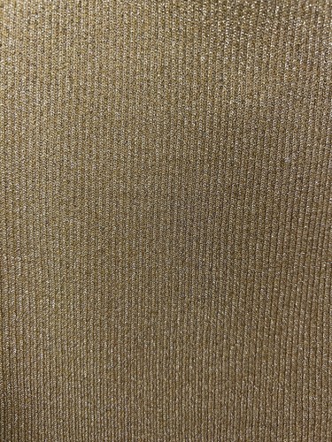 Cable & Gauge Metallic Gold Sleeveless Cotton Blend Knit Top XL - Picture 5 of 5