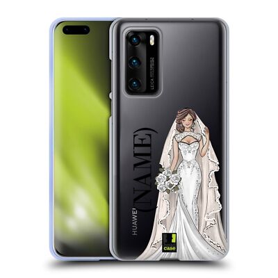 CUSTOM CUSTOMIZED PERSONALIZED BRIDAL COLLECTION GEL CASE FOR HUAWEI PHONES 4