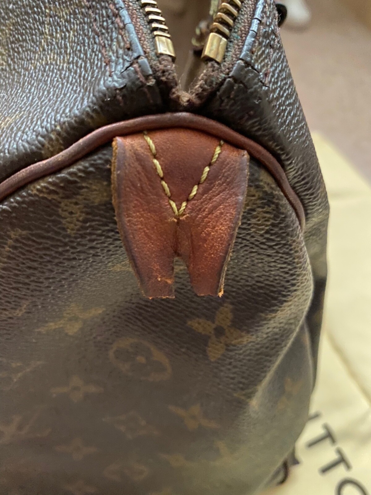 Louis Vuitton vintage speedy 30 designer bag classic Gem