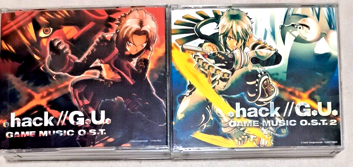 「.hack//G.U.」GAME MUSIC O.S.T. hack G.U. Game Music O.S.T. Limited Edi 1 & 2 Original