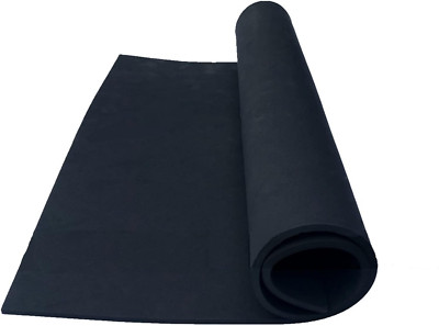 Black EVA Foam Cosplay, 1 Piece of 2mm Craft Foam,Cosplay Foam, 14'' x 39'' Ult...