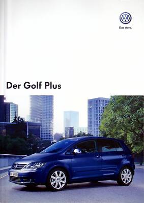 263607) VW Golf V plus Prospekt 10/2007
