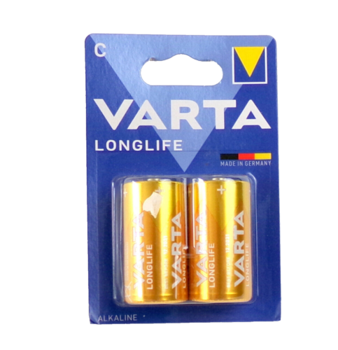4 x Varta Longlife 4114 Baby C LR14 Alkaline Batterie 1,5V - 2 x 2er Blister - Bild 2 von 3