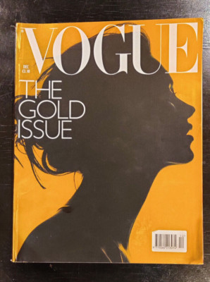 VOGUE Magazin: Dezember 2000 - Kate Moss (The Gold Issue)