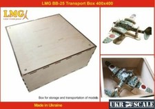 LMG BB-25 Transport Box 400x400 (Plywood) for plastic kit Laser Model Graving UK