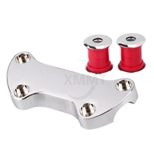 1" Handlebar Riser Top Clamp Bushings For Harley Sportster 883 1200 Softail FXD