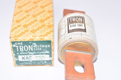 NEW Bussmann Part: KAB-500, Tron Rectifier Fuse, 250V 500A