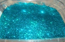 Peacock Blue/Green Metal Flake 4 Oz 0.015 With Shaker Bottle Boat Epoxy Hot Rod