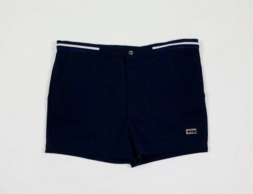 Win shorts tennis vintage 80' blu uomo donna tg 50 W36 pantaloncino sport  T7559 | eBay