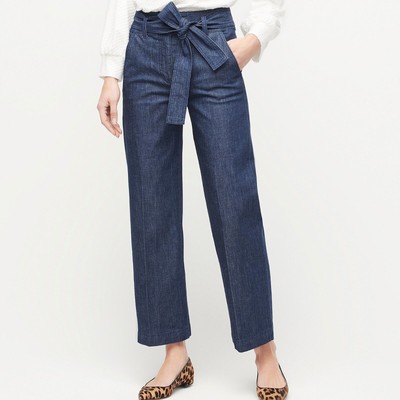 j crew slim wide leg jeans