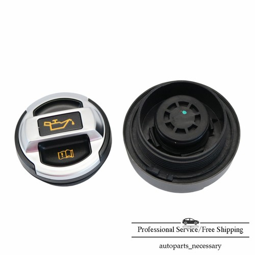 1Pair New Oil Filler Cap Retrofit Coolant Expansion Tank Lid Fits Audi R8 - Picture 3 of 24