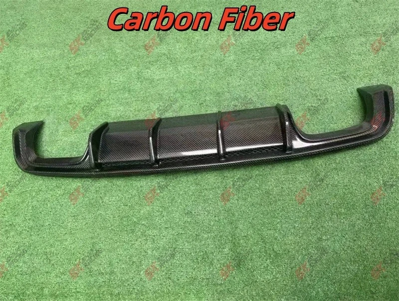 Глянцевый черный/углеродное волокно задний бампер диффузор кромки для BMW X5M X6M F85 F86 15 + - Изображение 3 из 4