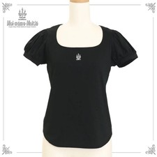 Preview of moi-meme-moitie Candlestick Embroidery Puff Sleeve Cut and Sew Top
