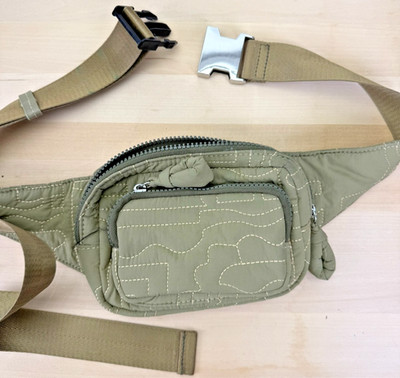 TOPSHOP Olive Green Puffy Mini  bum bag / belt bag/Fanny Pack