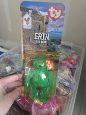 Erin The Bear McDonalds Ty Beanie Baby with Rare Errors 1993, OakBrook Misprint
