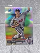 2017 Bowman Chrome Nick Raquet 1st Bowman Refractor BDC182!