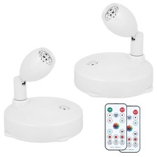 Cordless Spotlight Battery Operated, RGB Indoor Plant Light, Dimmable Accent ...