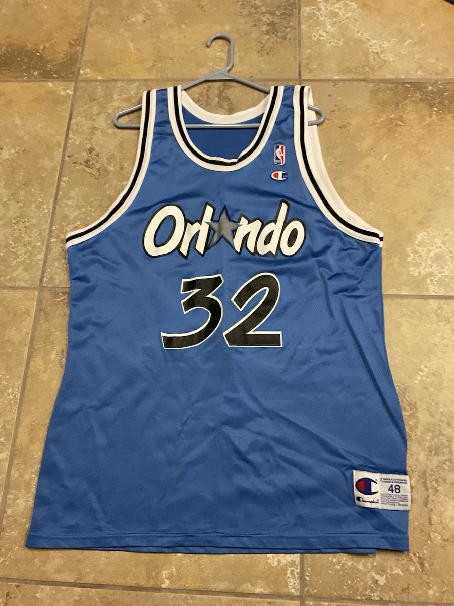 Maillot NBA Mitchell & Ness Shaquille O'Neal Orlando Magic - Taille 44 (L), Noir, EUC