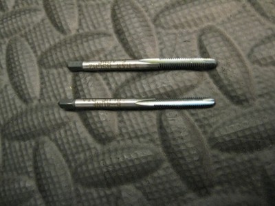 #6-40 NF Spiral Point Tap R&N Blue Diamond 2pc Lot