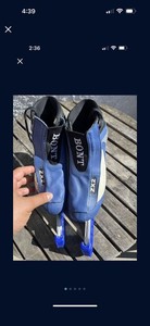 Bont ZX2 Short Track Ice Speed Skates with Maple Blades w sz 7