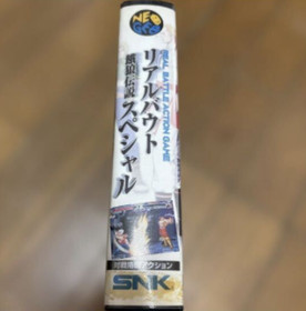 Real Bout Fatal Fury Special Neo Geo AES SNK ROM W/Box Japan Import Tested Retro
