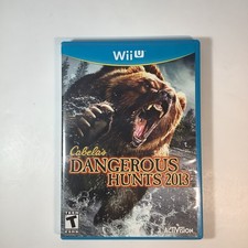 Cabela’s Dangerous Hunts ( Nintendo Wii U, 2013)  Complete CIB w/Manual