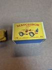 Matchbox Lesney Standard Jeep Yellow w/ Original Box No.72