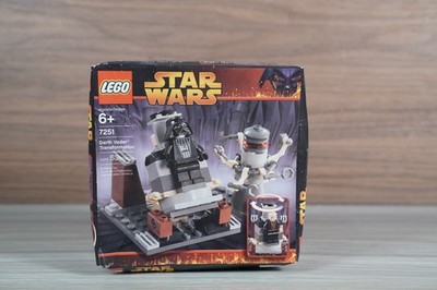 LEGO Star Wars - Darth Vader Transformation 7251 New (Sealed-Retired) box damage