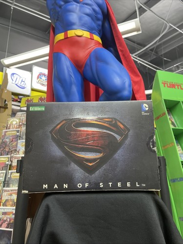 MAN OF STEEL SUPERMAN ARTFX 1/6 ESTATUA KOTOBUKIYA EN CAJA ORIGINAL DC COMICS SELLADA - Imagen 9 de 10