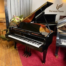 Steinway & Sons Boston GP156 Baby Grand Piano Black Polyester | Sherwood Phoenix