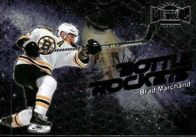 2022-23 SkyBox Metal Universe #BR-14 Brad Marchand Bottle Rockets