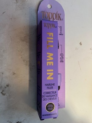 Toppik Fill Me In Hairline Filler Wand Hair Color Root Touchup - DARK BROWN New